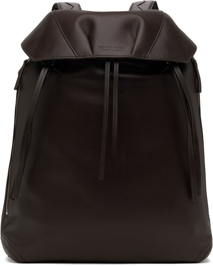 Batoh Bottega Veneta Leather Backpack Hnedá | 807748 V4O93 2145