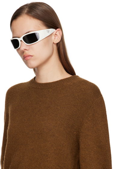 Slnečné okuliare Prada Sunglasses White Biela | 0PR A14S 8056262049785, 3