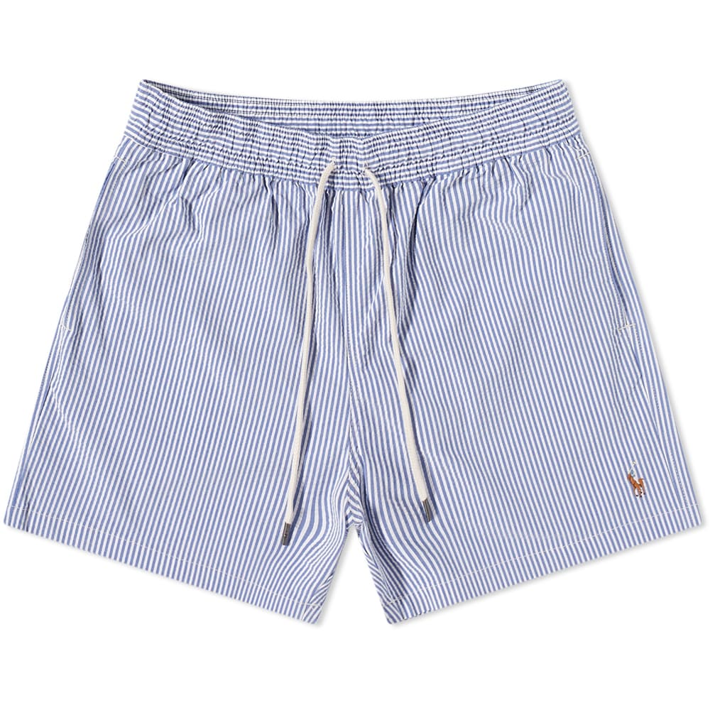 Plavky Polo by Ralph Lauren Striped Traveller Swim Shorts Modrá | 710834828001, 0