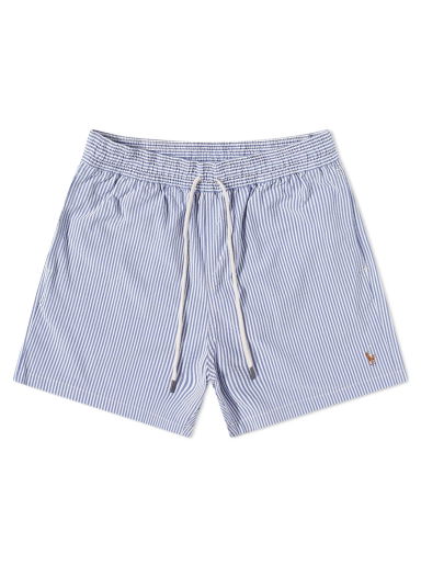 Plavky Polo by Ralph Lauren Striped Traveller Swim Shorts Modrá | 710834828001