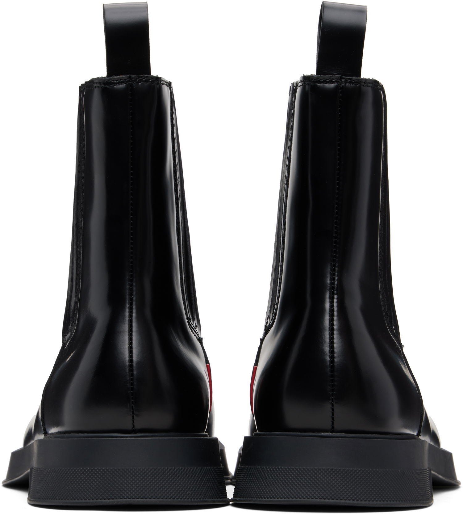 Tenisky a topánky BOSS Hugo Embossed-Logo Chelsea Boots Čierna | 50552567, 1