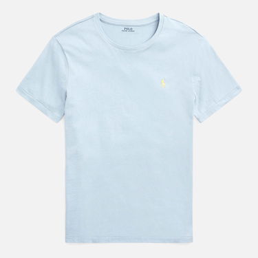 Tričko Polo by Ralph Lauren Polo Ralph Lauren Custom-Slim-Fit Rundhals-T-Shirt Modrá | 710671438362, 2