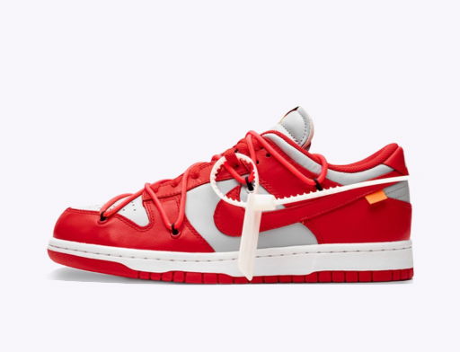 Tenisky a topánky Nike Off-White x Dunk Low "University Red" Červená | CT0856-600