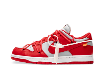 Nike Off-White x Dunk Low "University Red" CT0856-600