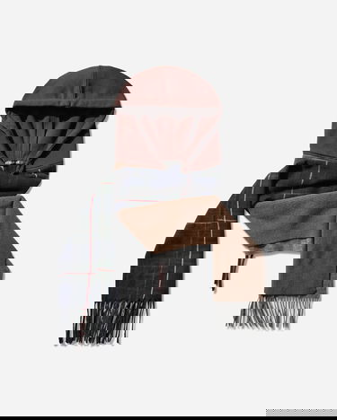 Šál Ottolinger Deconstructed Hoodie Scarf Hnedá | 12990282801 BRWGRY, 2