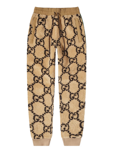 Tepláky Gucci Jumbo GG Fleece Pant Béžová | 715233-XJETP-2066