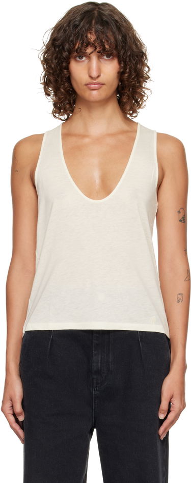 Tielko Loulou de Saison Loulou de Saison Albia LDS Jersey Tank Top Biela | ALBIA LDS, 0