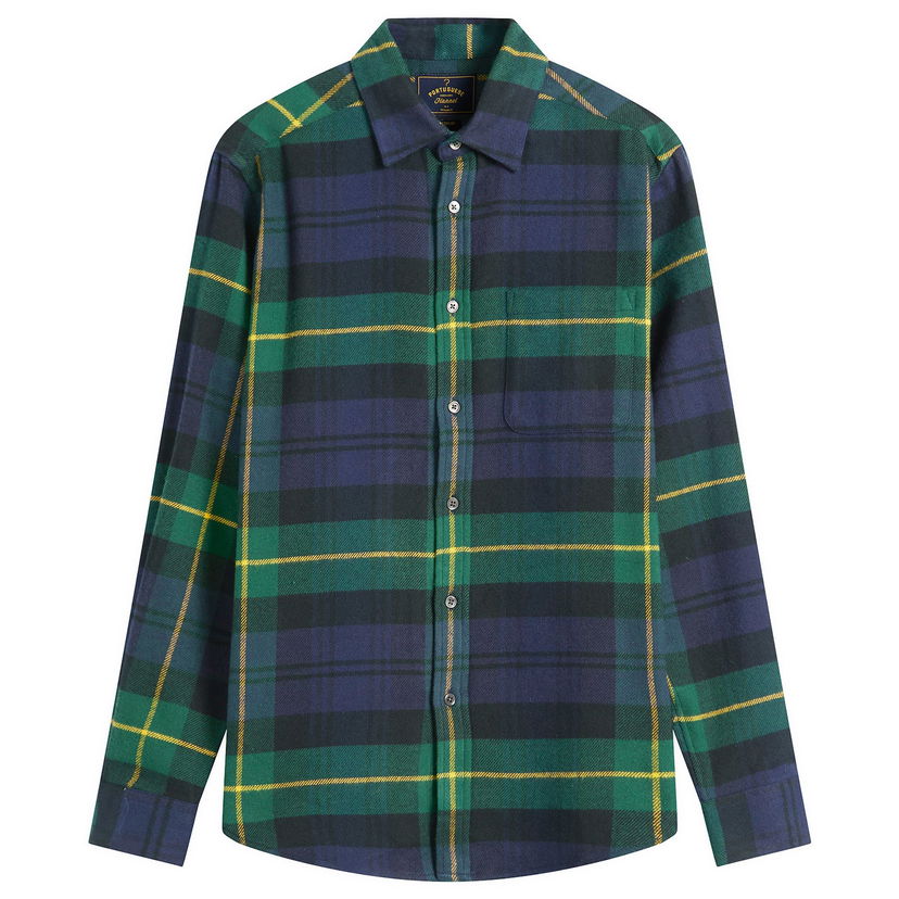 Košeľa Portuguese Flannel Cabin Flannel Check Shirt Rôznofarebný | AW25018-NVG