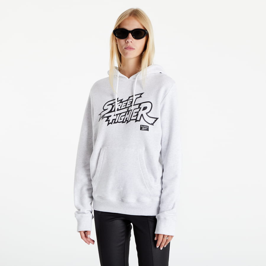 Mikina Reebok Street Fighter x Graphic Hoodie Šedá | HU1702, 1
