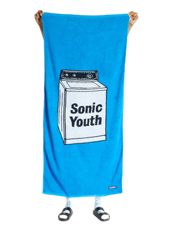 Pleasures x Sonic Youth Washing Machine Towel Blue P23SY021 BLUE