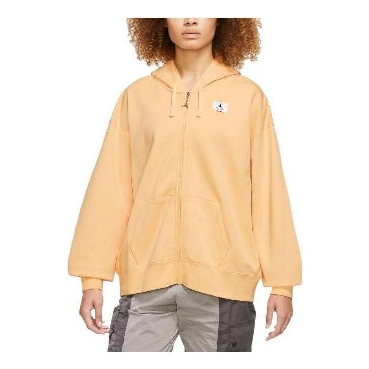 Bunda Jordan Air Jordan Logo Flight Jacket Oranžová | DZ3360-251