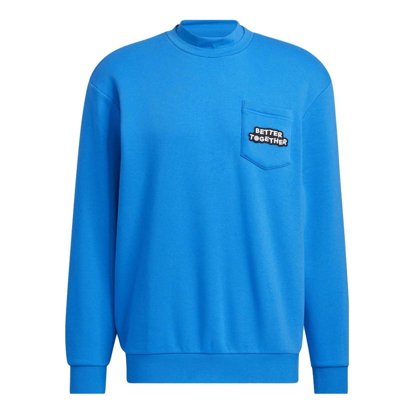 Sveter adidas Originals Sesame Street Sweatshirt Modrá | HD7289