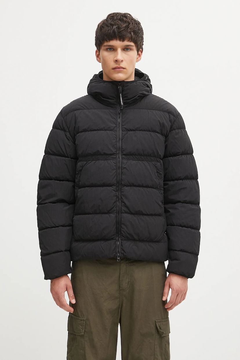 Prešívaná bunda C.P. Company Winter Puffer Jacket Čierna | 19CMOW011A005904G