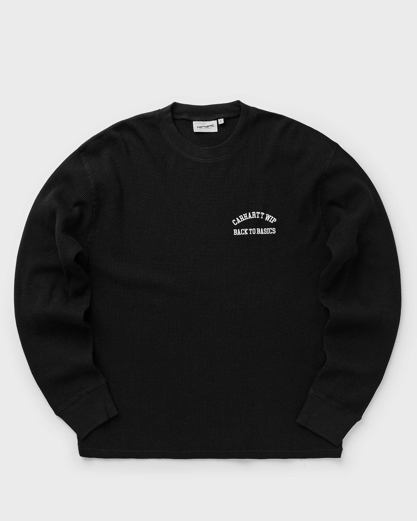 L/S Basics Script Tee men Longsleeves