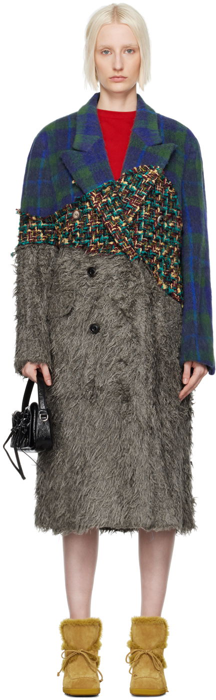 Kabáty Andersson Bell Coat Custom-Like Modrá | awa656w, 0