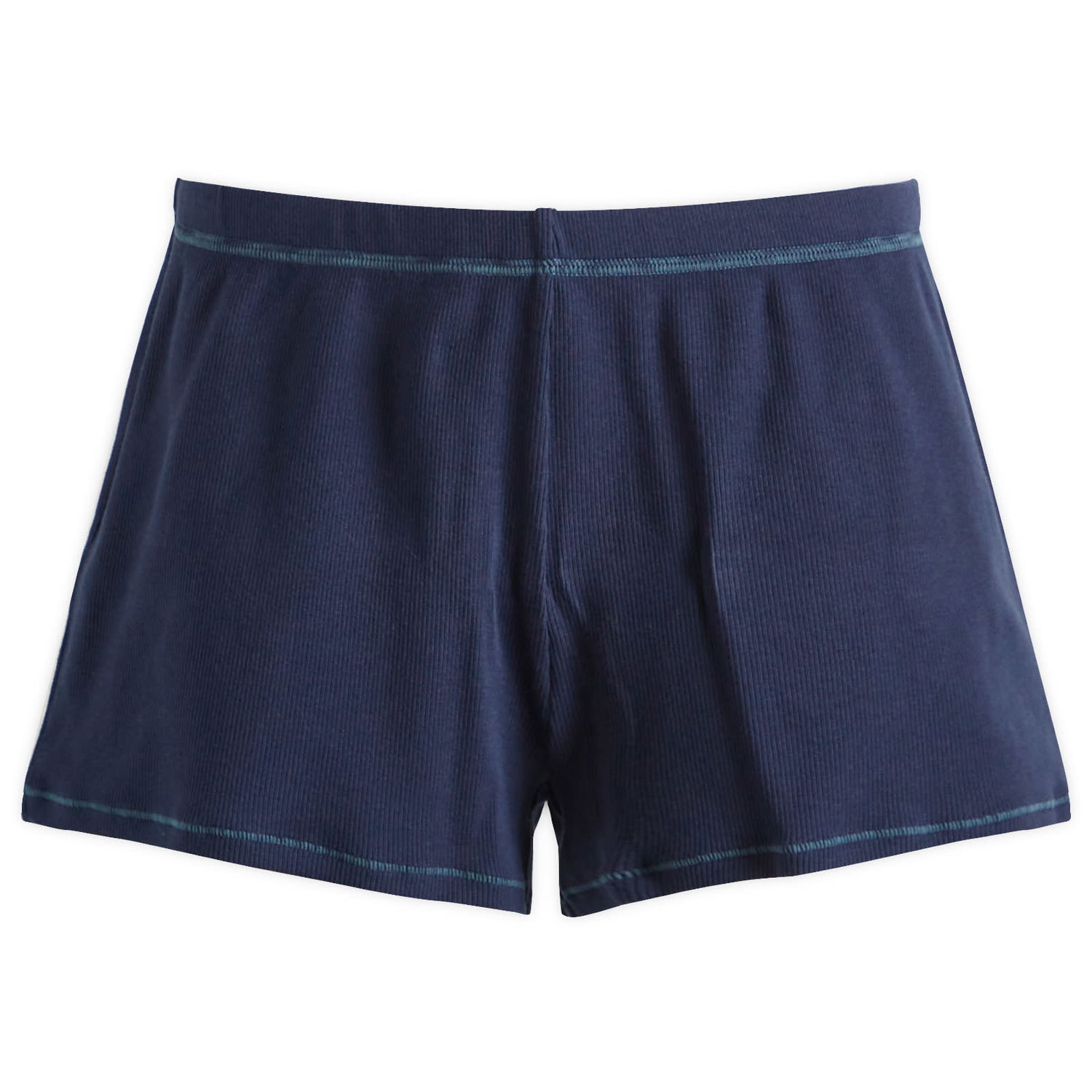 Boxerky SKIMS SKIMS Cotton Rib Loose Short, Size Large Navy | SH-SHO-8509W-NAVY, 0