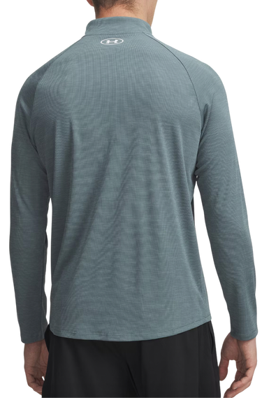 Mikina Under Armour Tech Textured Half-Zip Pullover Tyrkysová | 1382797-587, 2