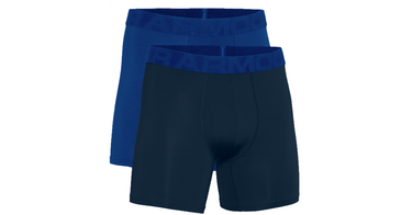 Boxerky Under Armour Tech Mesh 6in 2-pack Boxers Navy | 1363623-400, 1