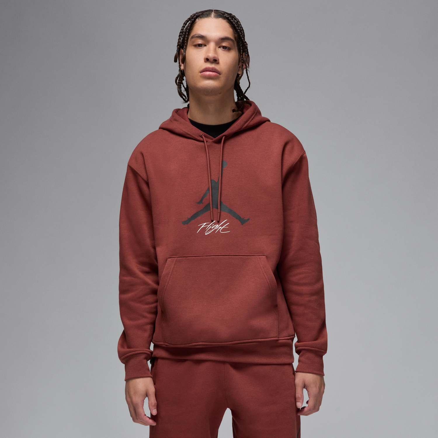 Mikina Jordan Jordan Essentials Fleece Hoodie Hnedá | FD7545-231, 0