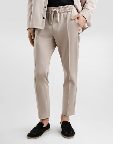 Tepláky Dolce & Gabbana Dolce & Gabbana Cotton Jogging Pants Béžová | GYACETFUGS1M9478, 3