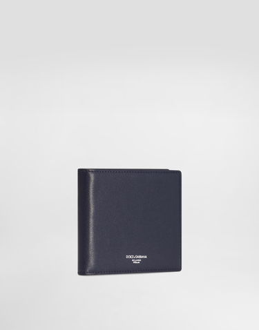 Peňaženka Dolce & Gabbana Dolce & Gabbana Eel Skin Bifold Wallet Navy | BP1321AV95680658, 1