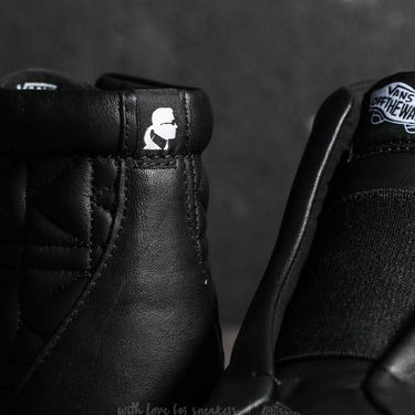 Tenisky a topánky Vans x Karl Lagerfeld Sk8-Hi Laceless Platform Chain/ K Quilt Čierna | VN0A3DQ7OEL, 6