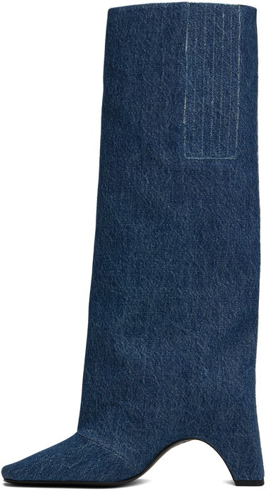 Tenisky a topánky Coperni Tall Denim Boots Modrá | COPSH03252, 2