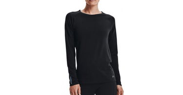 Tričko Under Armour Seamless Run Long Sleeve T-Shirt Čierna | 1365627-001, 1