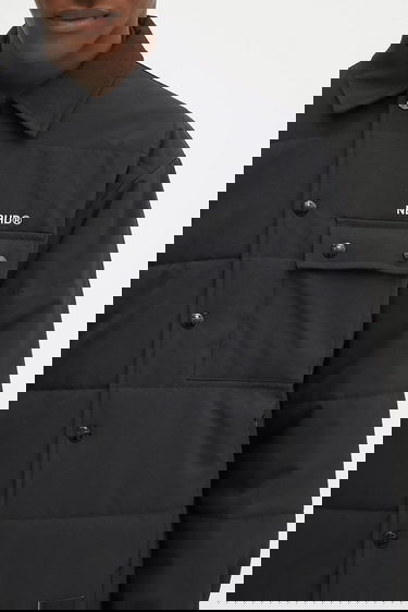 Prešívaná bunda Neighborhood NEIGHBORHOOD Padded Shirt Jacket Čierna | 242TSNH.SHM08, 3