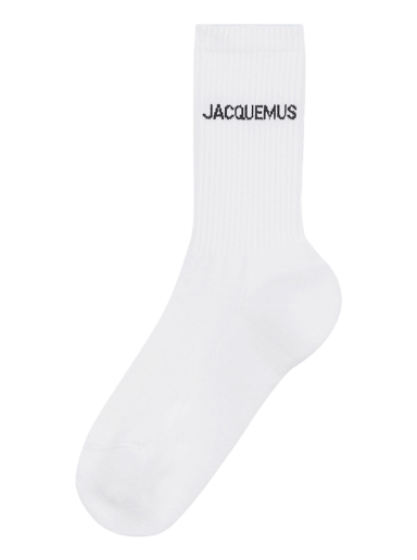 Ponožky Jacquemus Les Chaussettes Socks Biela | 213AC003 5000 100