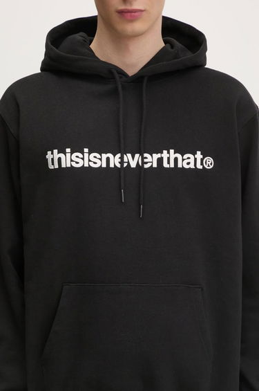 Mikina thisisneverthat thisisneverthat T-Logo Hoodie Čierna | TN243TSWHO01, 3