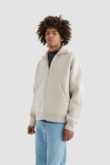 Sveter AXEL ARIGATO Core Zip-Up Sweater Šedá | A2143002, 5