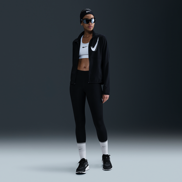 Vetrovka Nike Swoosh Dri-FIT Running Jacket Čierna | HJ2228-010, 2
