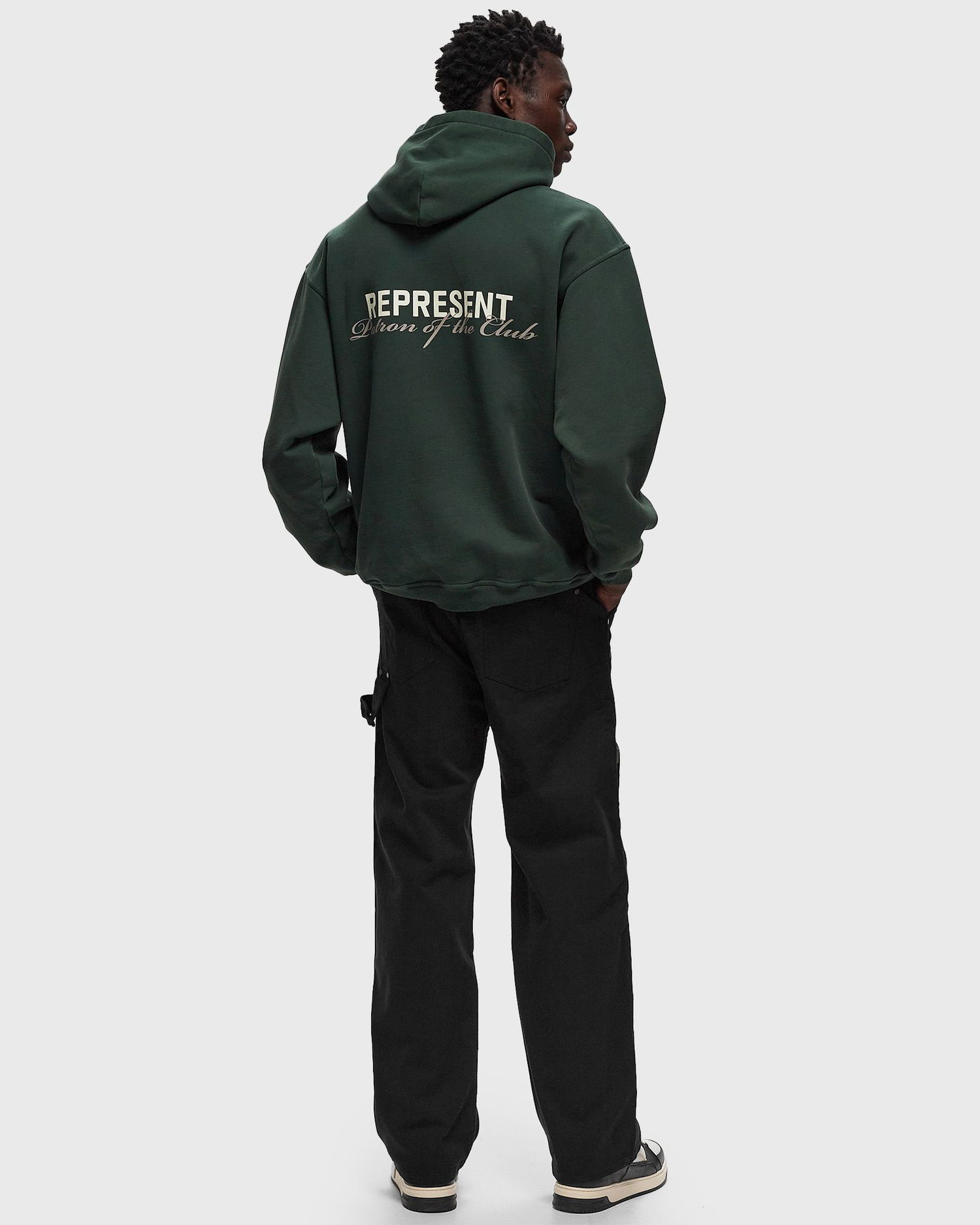 Mikina Represent Clo Represent PATRON OF THE CLUB HOODIE Zelené | MLM4270-386, 1