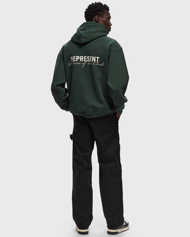 Mikina Represent Clo Represent PATRON OF THE CLUB HOODIE Zelené | MLM4270-386, 1