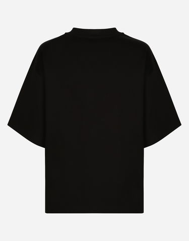 Tričko Dolce & Gabbana T-shirt M/corta Giro Čierna | F8O48ZG7E2IN0000, 1
