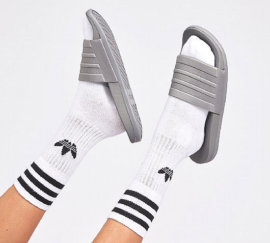 Tenisky a topánky adidas Originals Adilette CF Mono Slides Šedá | S80977, 0
