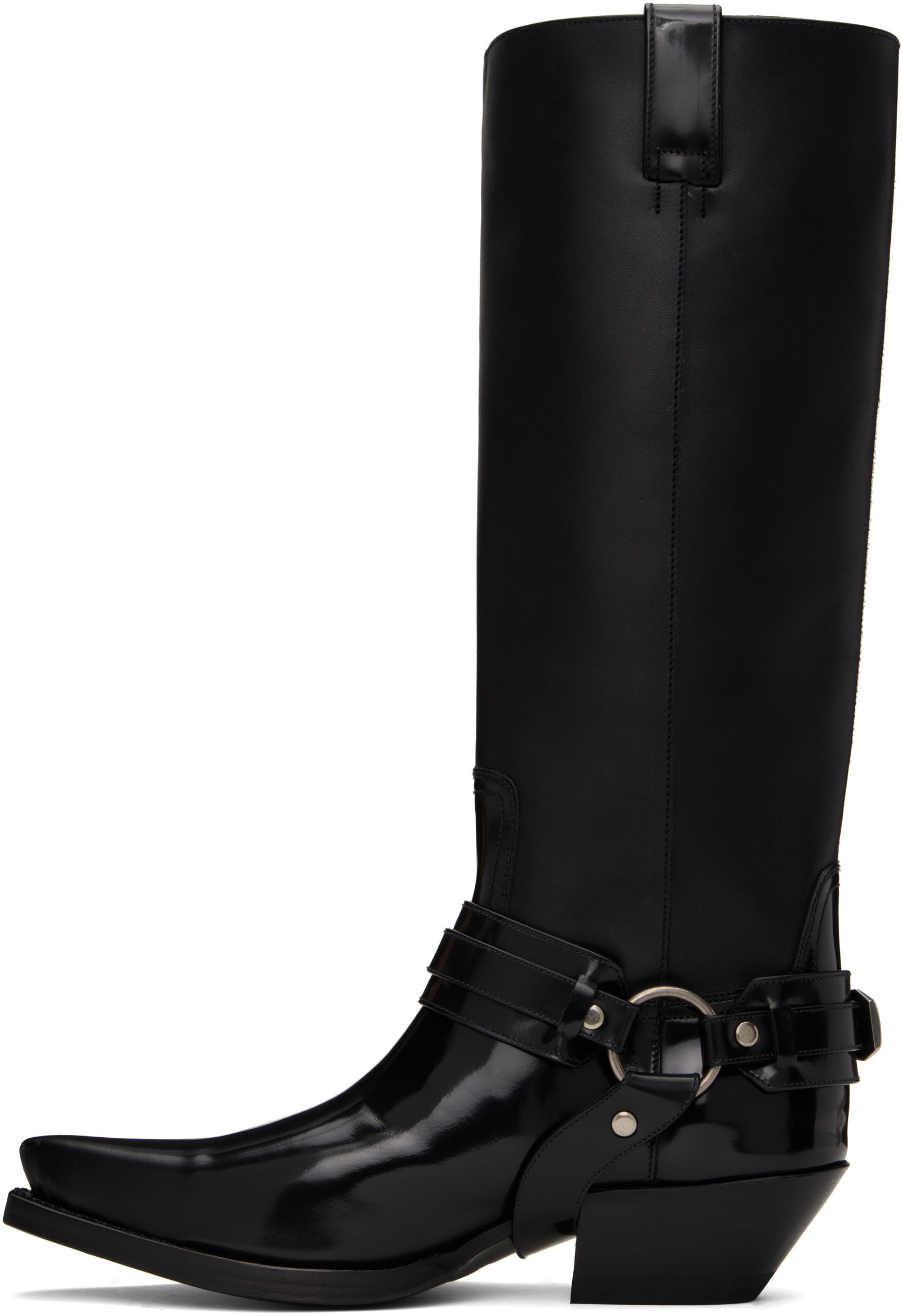 Versace Texano Knee-High Boots