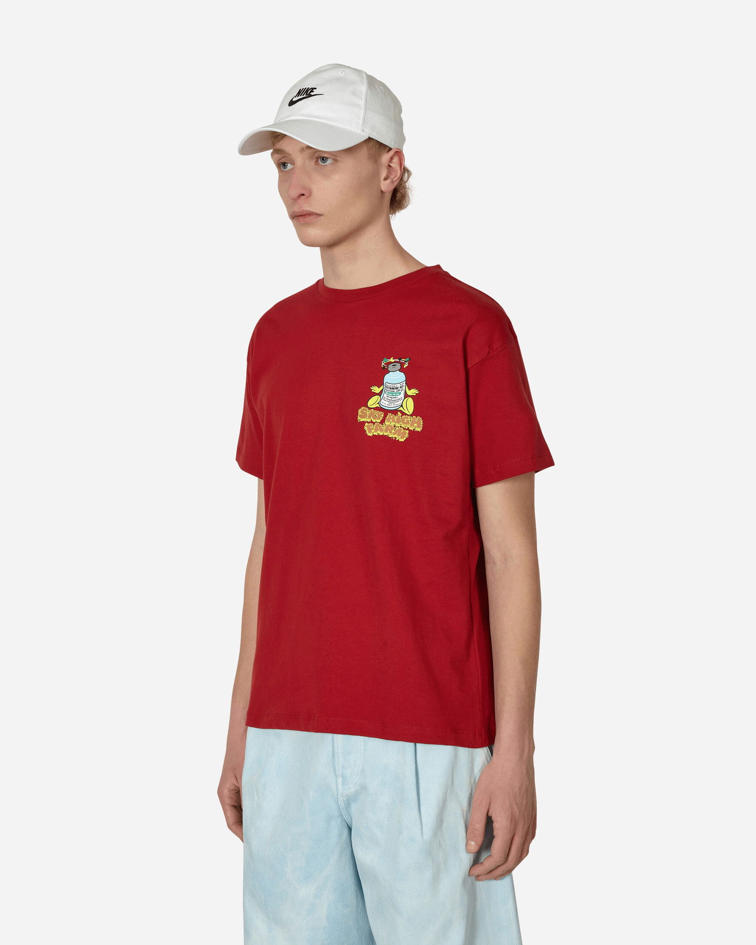 Tričko Sky High Farm Flatbush Printed T-Shirt Červená | SHF03T002 1, 1