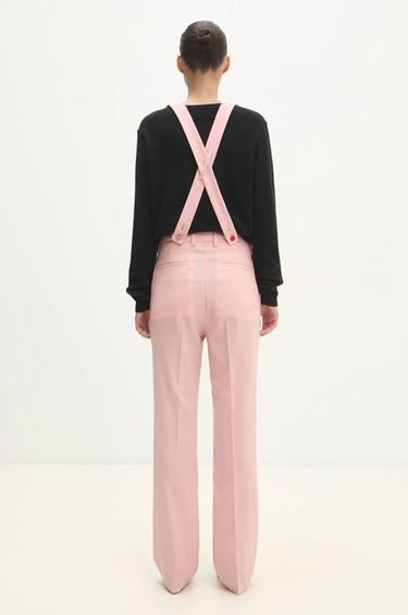 Nohavice Fiorucci Fiorucci High Waist Pants Ružová | W01FMBPA183WO01PN02, 2