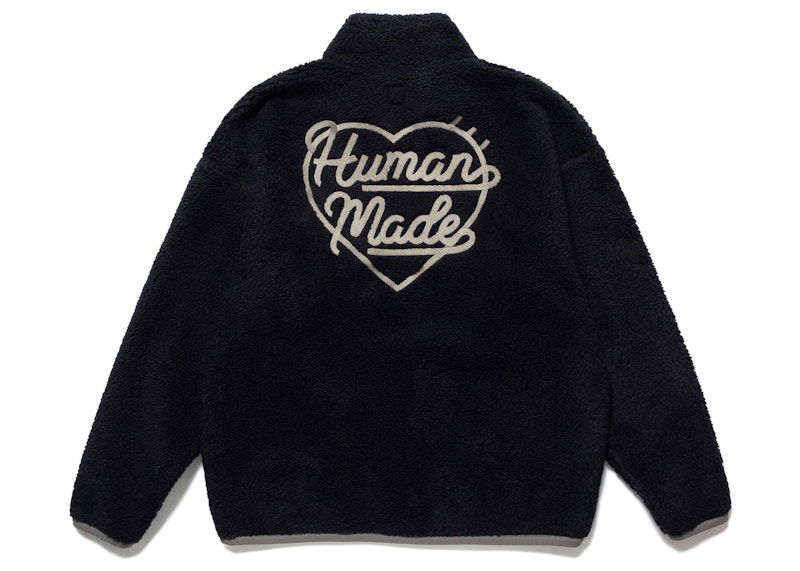 Mikina Human Made Fleece Pullover Navy | HM24JK028