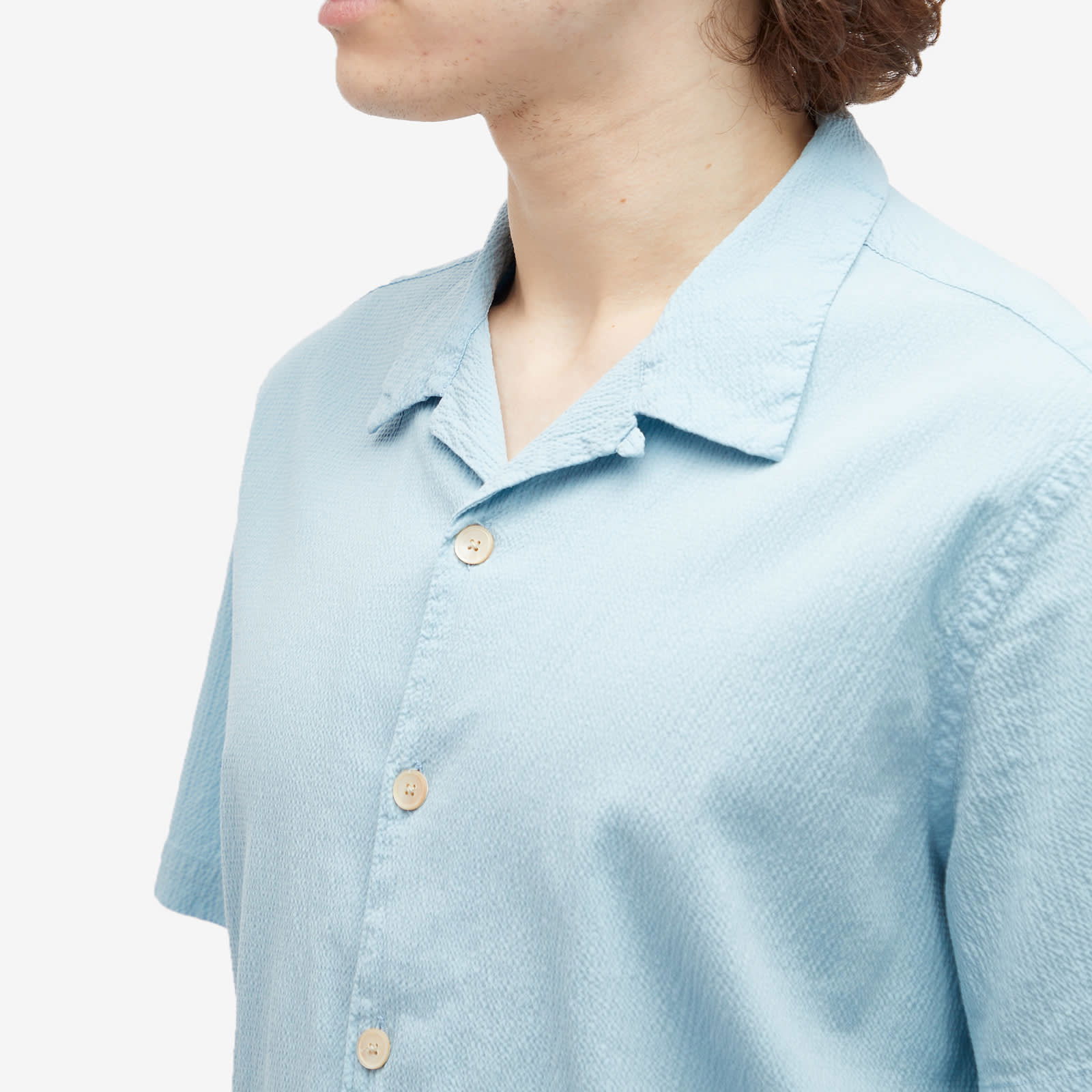 Paul Smith Seersucker Vacation Shirt, Size Large