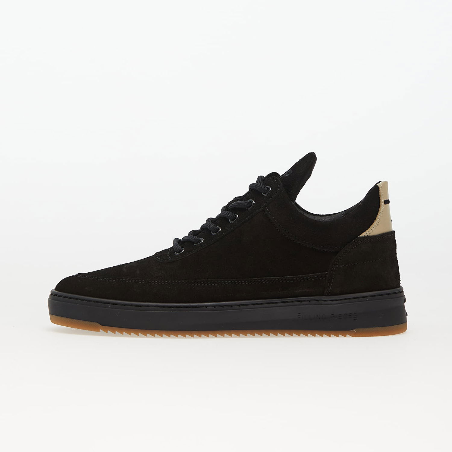 Tenisky a topánky Filling Pieces Low Top Ripple Suede Čierna | 25122791861, 0