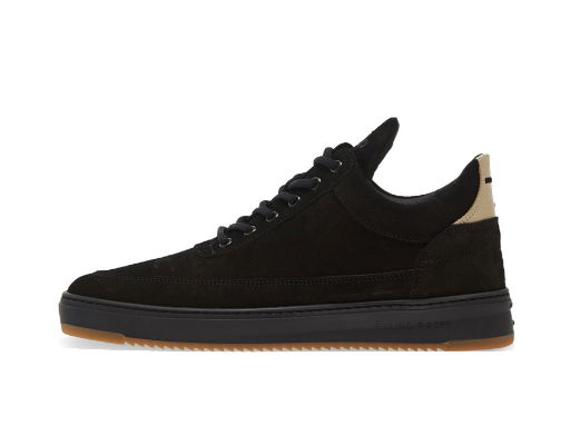 Tenisky a topánky Filling Pieces Low Top Ripple Suede Čierna | 25122791861