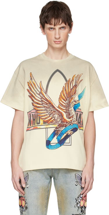 Tričko Who Decides War Ribbon Tour Graphic T-shirt Béžová | 1110530018FW25, 0