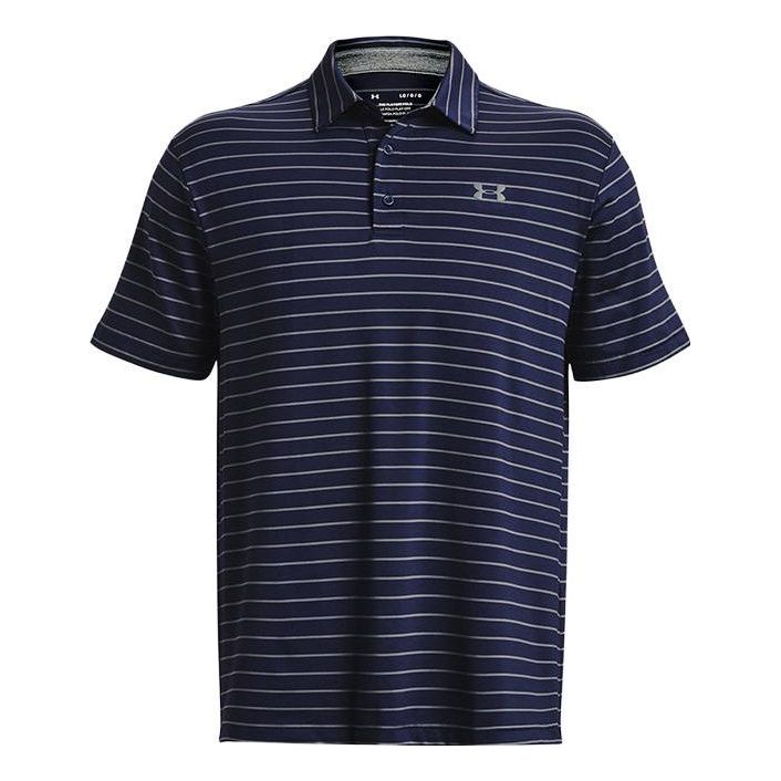 Polo tričko Under Armour Playoff Core Stripe Polo Modrá | 1351130-410, 0