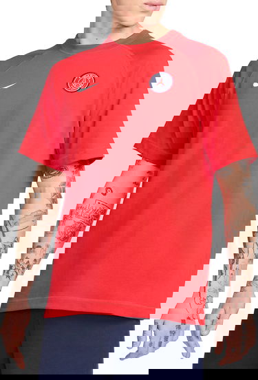 Tričko Nike PSG M NK TRAVEL SS TOP ESN Červená | fz7211-657, 0