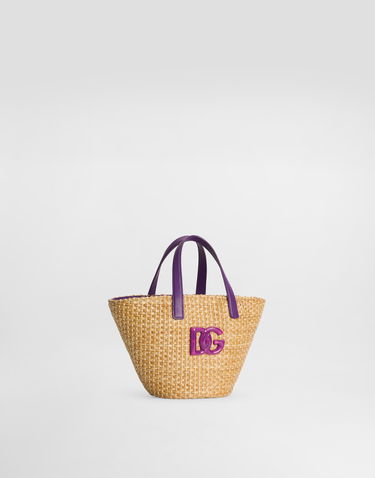 Tote bag Dolce & Gabbana Dolce & Gabbana Woven Mini Tote Bag Béžová | EB0249AW590I03TN, 1
