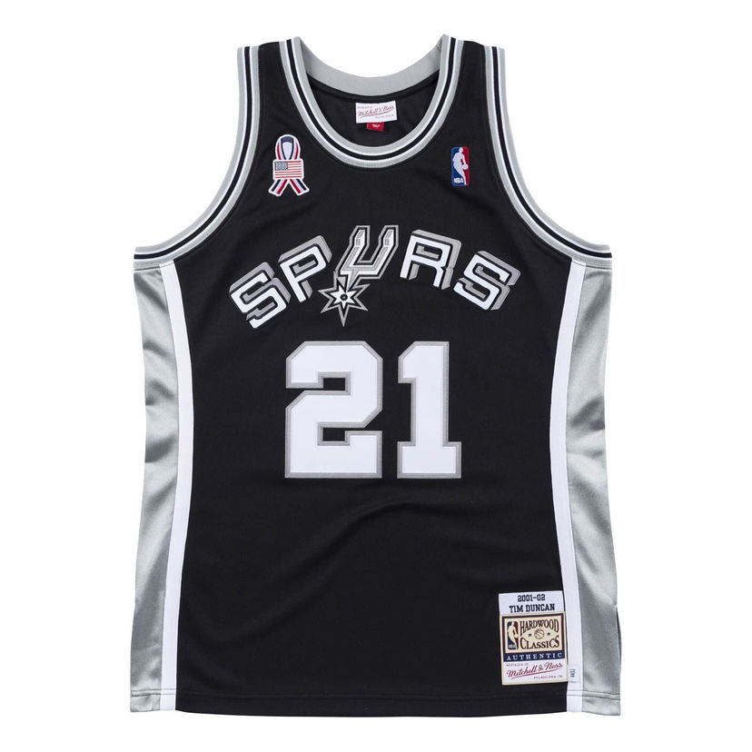 Dres Mitchell & Ness NBA San Antonio Spurs Tim Duncan 21 Jersey Čierna | AJY4GS18456-SASBLCK01TDU