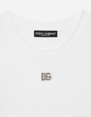 Tričko Dolce & Gabbana Smanicata Tee Biela | F8T65ZG7H2HW0800, 3